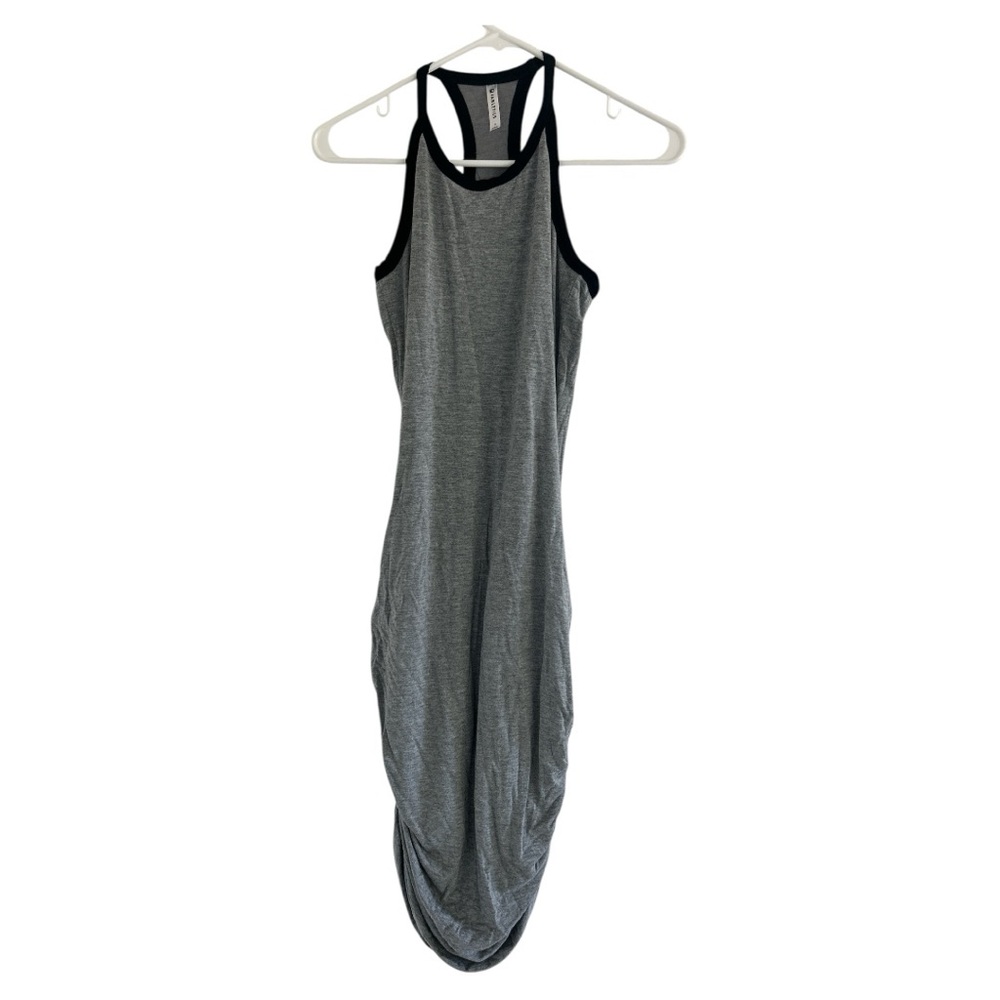 Fabletics Gray Halter Sheath Mini Dress| Size S - Picture 2 of 4